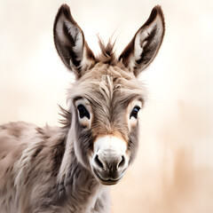 Obraz premium baby donkey