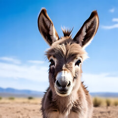 Obraz premium baby donkey