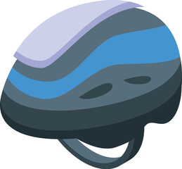 Modern and stylish bike helmet designed for safety and protection while cycling