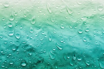 water drops on glass