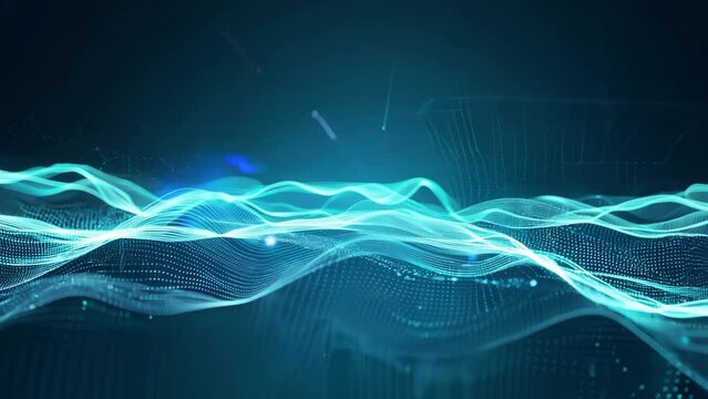 Abstract Technology Background