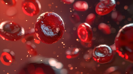 Vitamin B9 Benefits: Red Blood Cell Formation, Hologram Projection, Oxygenated Blood - Health Product Advertisement