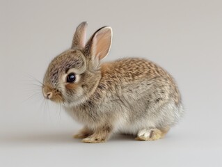 Fototapeta premium a Netherland Dwarf rabbit