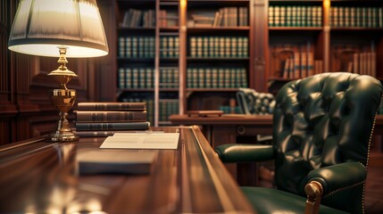 Elegant Traditional Office.