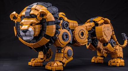 elephant statue in the dark