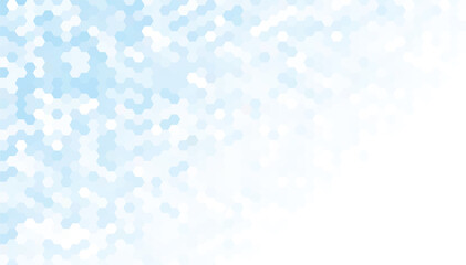 Abstract geometry hexagon blue texture background pattern. vector illustration.