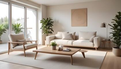 
Frame mockup, ISO A paper size. Bedroom poster mockup. Modern interior design. Living room Interior mockup with house background. 3D render