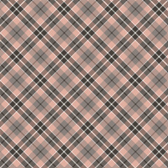 Checkered tartan plaid with twill weave repeat pattern.Gingham seamless pattern.Geometric graphic vector illustration background design for fabric and print.