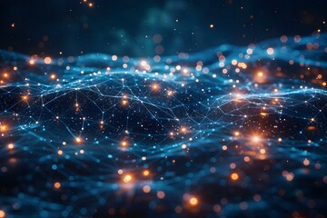 Fototapeta premium Connection technologies background