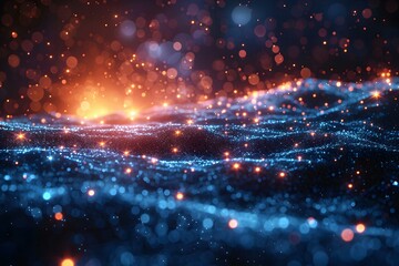 Obraz premium Connection technologies background