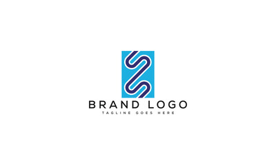 Obraz premium letter SS logo design vector template design for brand.