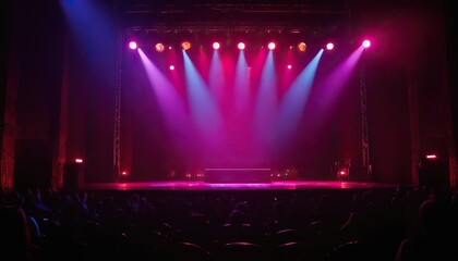Concert stage background Stage light background Concert wallpaper
