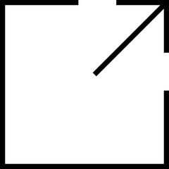 Full screen vector icon. Full screen and exit full screen icon. Scalability arrow mark icons in flat style for web, UI or mobile app. Vector illustration.