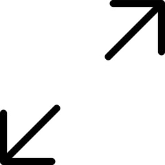 Full screen vector icon. Full screen and exit full screen icon. Scalability arrow mark icons in flat style for web, UI or mobile app. Vector illustration.