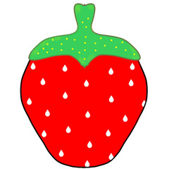 illustration of a strawberry