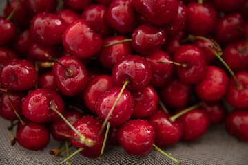 Healthy fresh fruits in the summer season