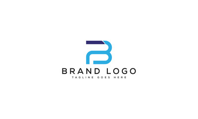 letter PB logo design vector template design for brand.