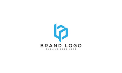 letter PB logo design vector template design for brand.