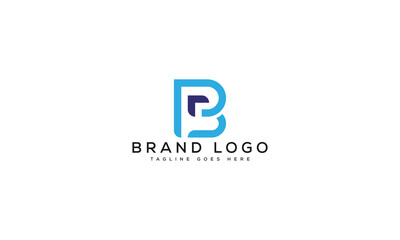 letter PB logo design vector template design for brand.