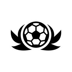 Obraz premium Soccer icon Template