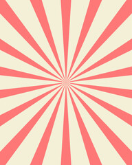 Vector Vintage Style Sunbeam Line Background