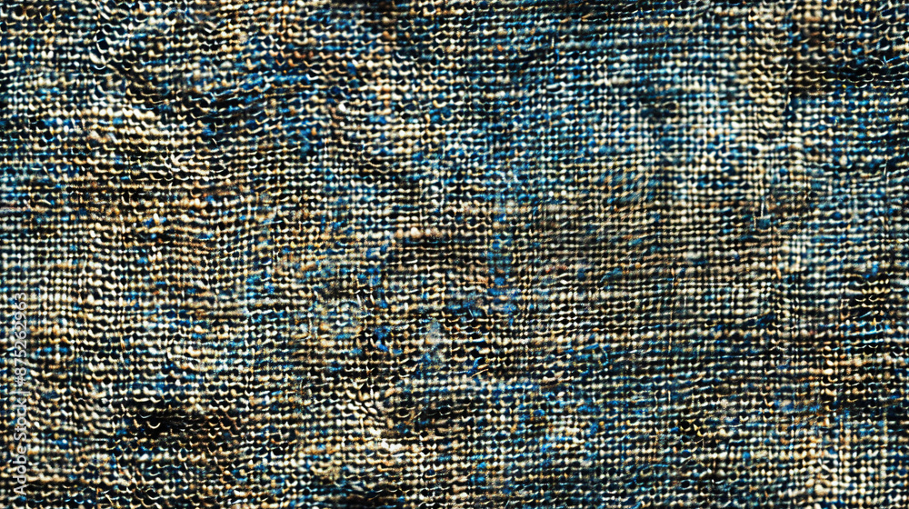 Aufkleber close up image of a textured fabric showing the details of the weave