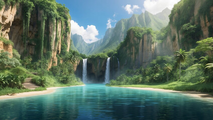 Fototapeta premium Paradise