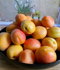 apricots and peaches