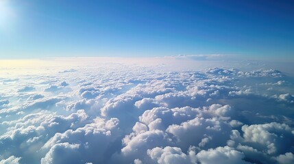 Naklejka premium Beautiful View of the Sky with Elegance