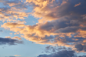 The background of beautiful sky