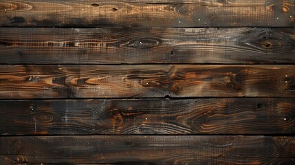 dark planks background  rustic wooden table surface. brown wood texture