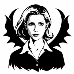  Halloween  Buffy vector,halloween svg,halloween metal art