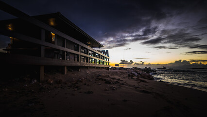 Sunset Caribbean Island - Sint Marteen - No AI