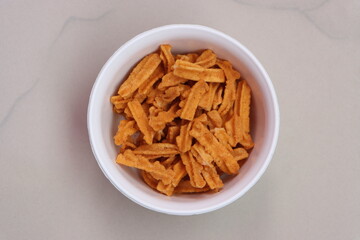 Soya Sticks, Indian namkeen, snack, made with soy bean