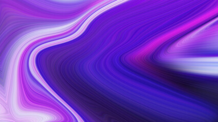 4K abstract digital background with wavy lines that move fluidly and dynamically in purple and black tones