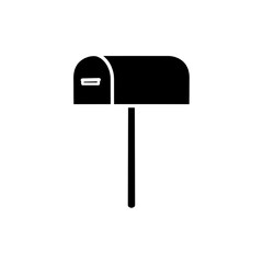 Mail box icon. Post box. PO box. Letter box.