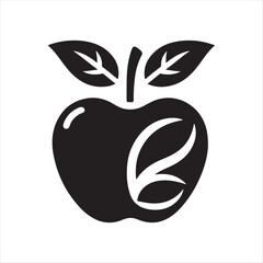 Apple Vector Art Illustration