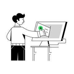 Download online medical outline mini illustration 

