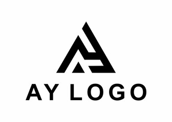 letter ay logo, design, Vector, illustration, creative icon, template