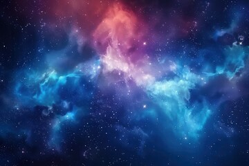 Fototapeta premium Cosmic Nebula in Deep Space