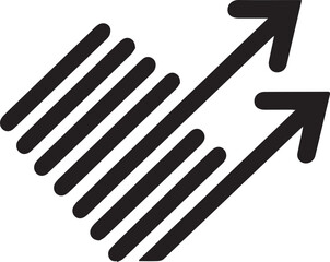 Arrow icon illustration