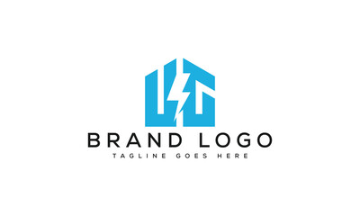 letter UG logo design vector template design for brand.