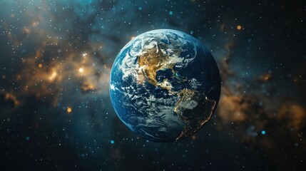 Obraz premium Earth From Space