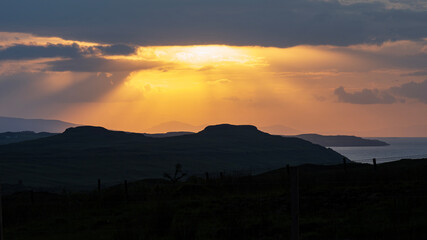 Sunset on the Isle of Skye
