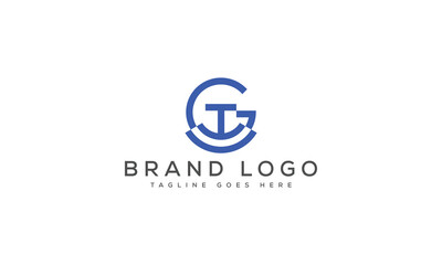 letter TG logo design vector template design for brand.