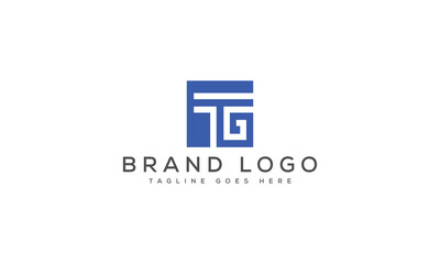 letter TG logo design vector template design for brand.