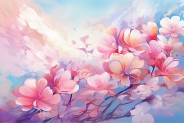 Pastel Material Structure Background - Generative AI