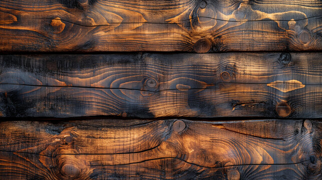 modern fjl teak wood table background, flat lay.