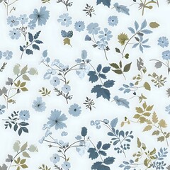 Intricate Floral Grid for Home Furnishings