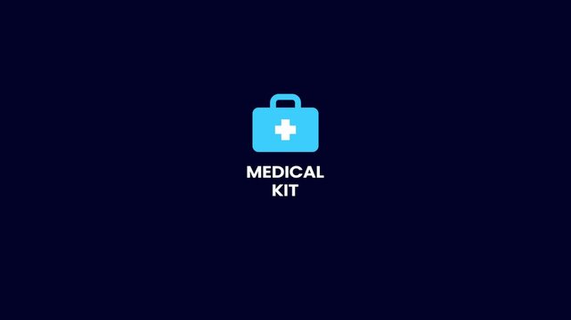 medical fast aid kit icon, box aid kid icon, medical kit, doctor kit icon.